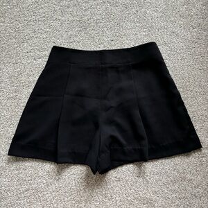 Club Monaco Black High Waist Shorts